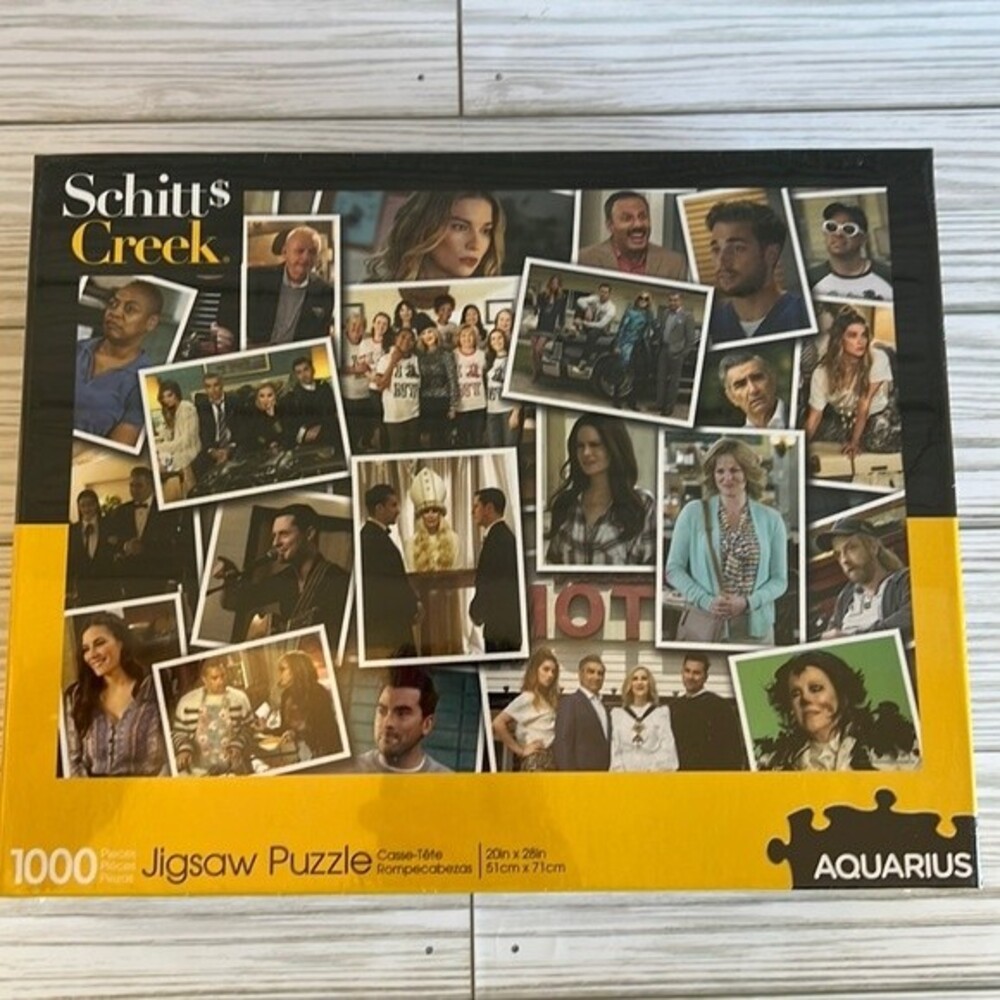 New in sealed box Schitt’s Creek 1000 piece Jigsaw Puzzle